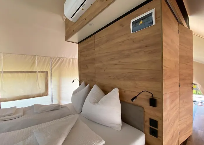 אוהל מפואר Comfort Safarizelt Direkt Am Ossiachersee *